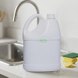 Bidón de Plástico Personalizado de 4L para Líquido Lavavajillas, Bidón de Plástico HDPE de Gran Capacidad con Tapa de Rosca y Logotipo Personalizado - Product Image 6