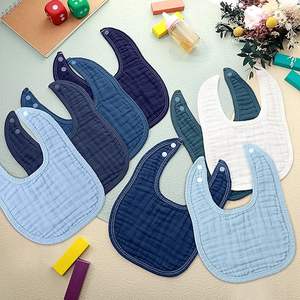 Baberos Orgánicos para Bebé 95% Bambú 5% Spandex – Cómodos y Duraderos para Uso Diario - Product Image 2