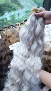 Meilleures ventes 100 grammes Remy Kératine Tip Extensions de cheveux humains vietnamiens par NASA Hair 60cm Natural Wave Toutes les couleurs disponibles - Product Image 6