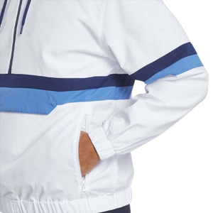 Custom <b>Pullover</b> Nylon Windbreaker <b>Jacket</b> New Design Breathable Hooded Mesh Lining Thin Football Windbreaker <b>Jacket</b> - Product Image 4