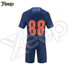 Uniforme de lacrosse sur mesure en polyester respirant, vêtements de sport d'équipe, service OEM professionnel pour hommes - Product Image 6