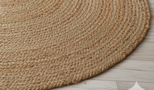 Alfombras Ovaladas de Yute, Alfombras Trenzadas, Colección Rugsmore, Alfombra Ovalada de Yute Hecha a Mano por Nhat Minh, Venta al por Mayor, Vietnam - Product Image 3