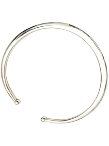 Silver Open <b>Collar</b> Necklace <b>for</b> <b>Women</b> - Product Image 2