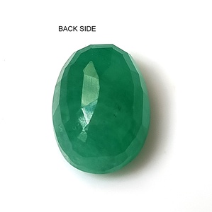 Esmeralda Zambiana Natural de Corte Ovalado de 7.55 Ct, Gema Suelta Facetada - Product Image 5