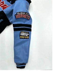 Fabricant de vestes universitaires, veste pull universitaire personnalisée, maillot de football pour hommes, veste de baseball vierge pour hommes en gros - Product Image 4