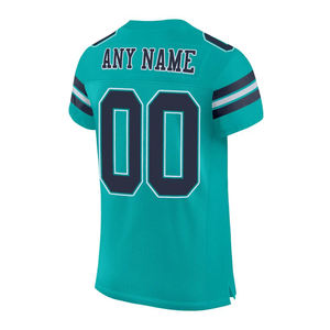 Maillot de football américain personnalisé par sublimation, uniforme sportif respirant pour l'entraînement - Product Image 3