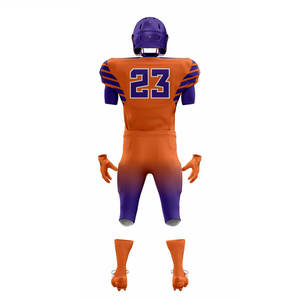 Services OEM : uniforme de football américain très populaire à prix raisonnable, haute qualité, prix bas, ensemble maillot et short américains. - Product Image 2