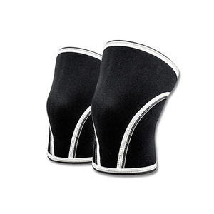 2026 Custom Logo Elastic Breathable Knee Brace Support Compression <b>Pads</b> 7mm Neoprene Training Weight Lifting Powerlifting - Product Image 2