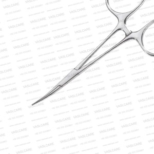   Pinzas Mosquito de 3-1/2″ (9cm) Rectas y Curvas, Pinzas Hemostáticas Finas para Vasos Delicados, Cirugía Pediátrica Vaslcare - Product Image 3