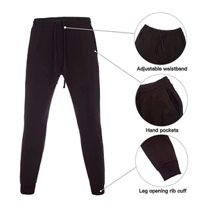 2021 New Design Men's Jogger Sport Casual 2-Piece Tracksuit Hoodie Coat and Sweatpants <b>Set</b> - Product Image 3