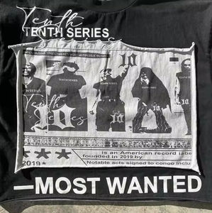 เสื้อยืดกราฟิก Y2K แบบสั่งทำ OEM ผ้าคอตตอนหนา 250 กรัม ทรงโอเวอร์ไซส์ ทรงบ็อกซี่ แขนยาวสองชั้น พิมพ์ลายสกรีนบนผ้า - Product Image 5