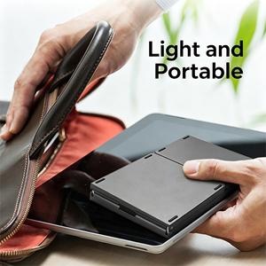 Ultra Slim Full Size Foldable Wireless Keypad Light and Portable Mini Keyboard for Tablet Laptop Mobile Phones - Product Image 2