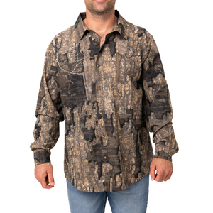 Chemise de chasse automne OEM respirante pour homme, décontractée, en flanelle, anti-plis, style urbain, écologique et respirante - Product Image 4
