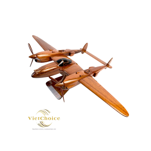 Avion en bois sculpté à la main traditionnel, jouet en bois pour enfants, vente en gros - Product Image 6