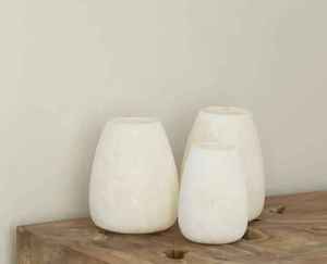Best Quality Eco-Friendly Handmade Home Decoration Designer Collection Natural Alabaster <b>Tea</b> <b>Light</b> Candle Holder at Good Price - Product Image 1