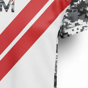 ชุดอเมริกันฟุตบอลแบบสั่งทำพิเศษ พิมพ์ลายแบบ Sublimation คุณภาพสูง ชุดกีฬาทีม แห้งเร็ว ชุดอเมริกันฟุตบอลครบชุด - Product Image 5
