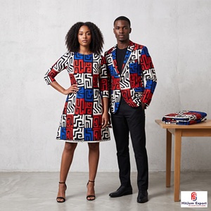 Premium African Ankara Wax Print Cotton Fabric OEM ODM Custom Textile Manufacturer Wholesale Factory Customized Fabric Service - Product Image 5