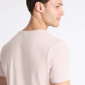 OEM Service Customize Plain T Shirts Men High Quality Short Sleeve O-neck 100%Cotton Jersey <b>No</b> Label Men's T-shirt - Product Image 4