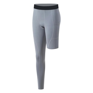 Cómodos Pantalones de Compresión 3/4 para Hombre, Leggings Deportivos de Secado Rápido para Yoga, Ropa Deportiva, Pantalones para Hombre - Product Image 3