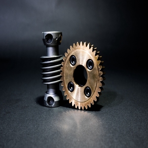 Service de fabrication personnalisé OEM pour engrenages à vis sans fin coniques gauche/droite en acier de précision exceptionnelle - Product Image 3