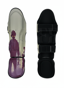 Protège-tibias de Muay Thai personnalisés, très demandés, pour le kickboxing, l'entraînement MMA, les arts martiaux et la boxe - Product Image 4