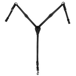 Genuine Leather Western Horse Breast Collar Pink <b>Swarovski</b> Crystal Inlaid Premium Leather Horse Tack Durable Riding Gear Set - Product Image 2