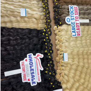 Extensions de cheveux naturels Remy vietnamiens ondulés en U, pré-collées à la kératine, finition ondulée naturelle, vente en gros - Product Image 1