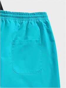 Ensemble T-shirt et short légers et respirants pour hommes, fabrication OEM, extensibles dans quatre directions, pour la course estivale - Product Image 4