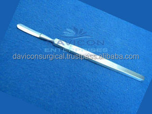 Couteau professionnel à double tranchant FOMON en acier inoxydable de haute qualité LAME À POINTE ÉMOUSSÉE COURBE 6.2MM X 27MM, 5 1/2IN. - Product Image 4