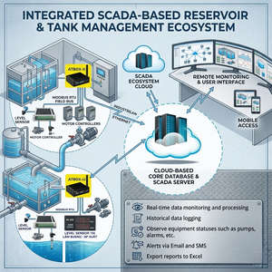 Monitoreo Inteligente del Nivel de Tanques Basado en SCADA |   Listo para OEM - Product Image 1