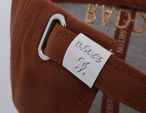 หมวกเบสบอลผู้ชายผู้หญิงแบบใหม่ สไตล์เกาหลี 6 แผง สำหรับฤดูใบไม้ผลิ ฤดูใบไม้ร่วง ใส่ได้ทุกโอกาส กันแดดลำลอง - Product Image 4