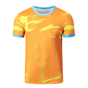 เสื้อฟุตบอลพรีเมียม ผ้าโพลีเอสเตอร์ระบายอากาศดี ผู้ผลิตเสื้อกีฬาสำหรับฝึกซ้อม จำหน่ายจำนวนมาก - Product Image 4