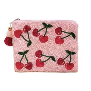 Monedero Artesanal Ecológico Bordado con Cuentas de Cristal - Tamaño y Color Personalizables - Product Image 1