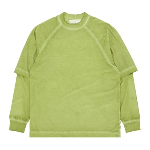 Custom <b>Long</b> Sleeve <b>T</b> <b>Shirt</b> Double Layer Vintage Washed Oversized Heavyweight Cotton Mens Streetwear <b>Long</b> Sleeve <b>T</b> <b>Shirt</b> - Product Image 2