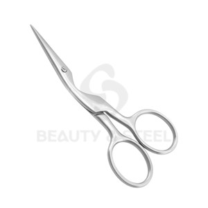 Premium Grade Matte Silver Manicure Scissors with Professional Straight <b>Edge</b> and Ornate Embossed Shank for Salon Accuracy - Product Image 4