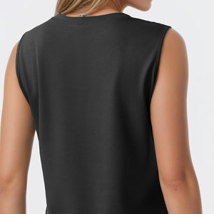 Conjunto Deportivo Ligero para Mujer, Camiseta sin Mangas y Pantalones Cortos para Pickleball, Conjunto Deportivo de Verano para Mujer, Camiseta sin Mangas y Pantalones Cortos - Product Image 6