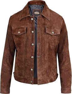 Unisex Vintage Washed <b>Denim</b> Bomber <b>Jacket</b> Casual Baseball <b>Jacket</b> Custom Zip Streetwear Anti-Bacterial Eco-Friendly Wool Lined - Product Image 4