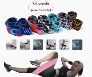 Juego de Bandas de Resistencia de Camuflaje para Mujer, Bandas de Tela para Cadera para Ejercicios de Glúteos en Casa, Gimnasio y Yoga (Logotipo Personalizado Disponible) - Product Image 2