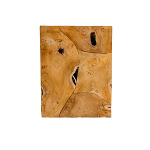 Tabouret en racine de teck ARTERRA Premium, design moderne, fait main, rustique, pour appartement, hôtel, villa, meubles de maison au confort chaleureux - Product Image 2