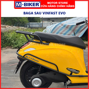 Porte-bagages arrière tubulaire pour VinFast Evo 200, pièces et accessoires de moto |   M-Biker - Product Image 4