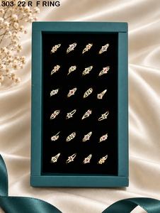 Anillos de Moda Chapados en Oro a Precio Razonable para Mujer, Anillo de Compromiso Más Popular, Cincin Fashion Wanita, Venta al por Mayor Malasia - Product Image 1