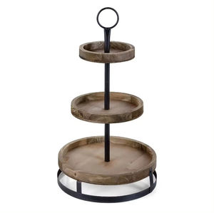 Soporte de Madera para Tartas de Diseño Moderno, para Fiestas y Bodas, Proveedor al por Mayor de Diseño Elegante, Madera de Primera Calidad, Color Natural - Product Image 4