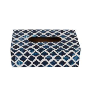 Boîte à mouchoirs en résine faite à la main, décorative moderne et durable, pour la maison, le bureau ou la table, par madiha art - Product Image 3