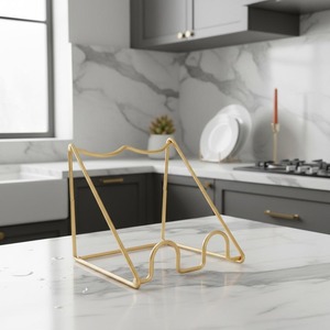 Gold Single Bottle Holder Stylish Wine <b>Rack</b> Ideal For Serving A Featured Wine Or <b>Drink</b> During Events Handcrafted From India - Product Image 6