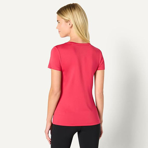 Camisetas de Mujer Ultra Suaves de Corte Regular al por Mayor, Cuello Redondo, Spandex/Algodón, Estilo Casual Urbano, Verano, Ecológicas - Product Image 3
