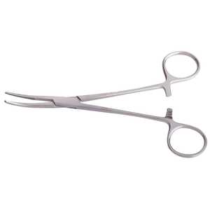 Pinzas Rankin de 15.5 cm, Curvas, Punta Fina, Acero Inoxidable Alemán 420, Pinza para Vasos Arteriales, Quirúrgicas, XS-ATF-01, Certificación CE Clase I - Product Image 1