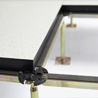 Plancher surélevé en acier 600x600mm/610x610mm pour salle informatique, bureau, salle de serveurs, installation facile et nettoyage simplifié