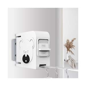 Stendibiancheria Pieghevole Bianco da 160mm, Salvaspazio, Montabile a Parete, Resistente per Uso Interno ed Esterno - Product Image 4