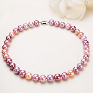 Collar de Perlas de Agua Dulce Pequeñas y Perfectas de 4.5-5mm, Casi Redondas, para Mujer, de Zhuji Pearl, Venta al por Mayor, Cadena para Clavícula - Product Image 3