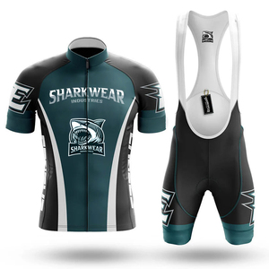 Shorts en jersey à étiquette privée OEM, ensembles de jersey imprimés par sublimation, col montant, vêtements de sport pour le cyclisme, entraînement et compétition, uniformes - Product Image 1